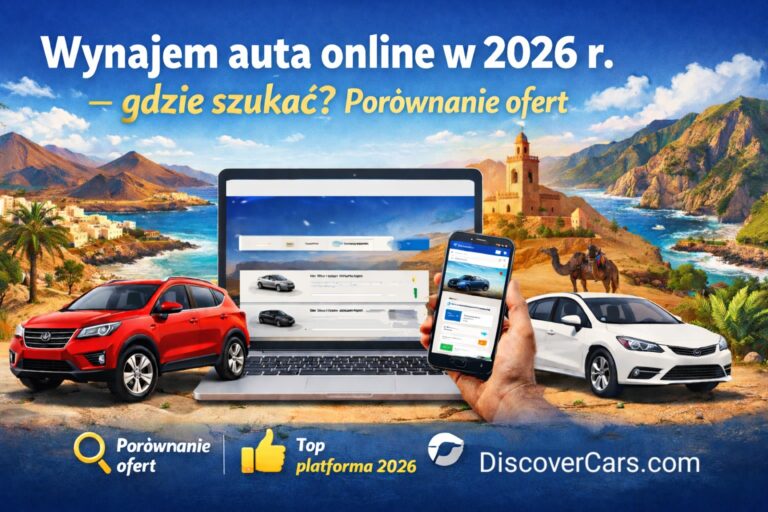 Wynajem auta online w 2026 r.– gdzie szukać? Porównanie ofert