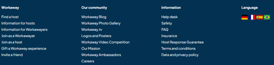 nauka języków przez workaway